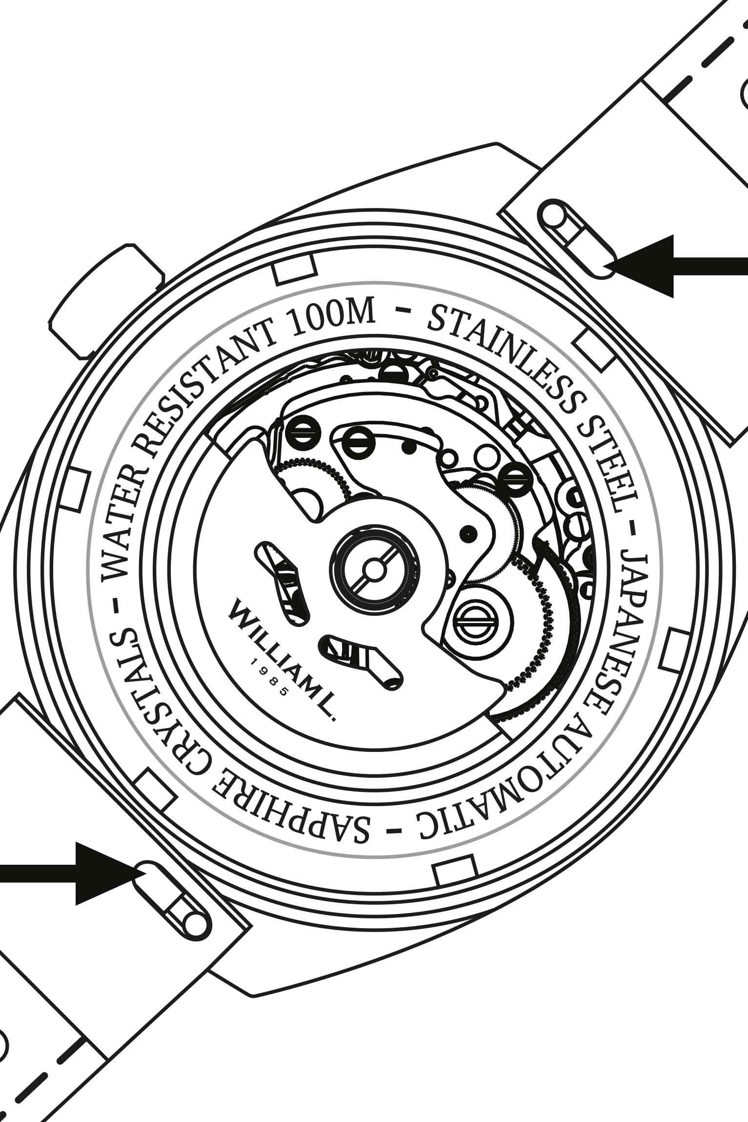 Automatic Vintage Diver 70's Style