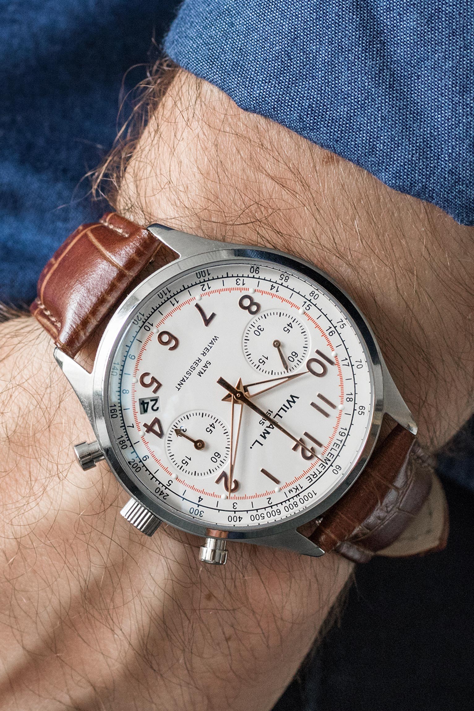 Vintage Style Chronograph