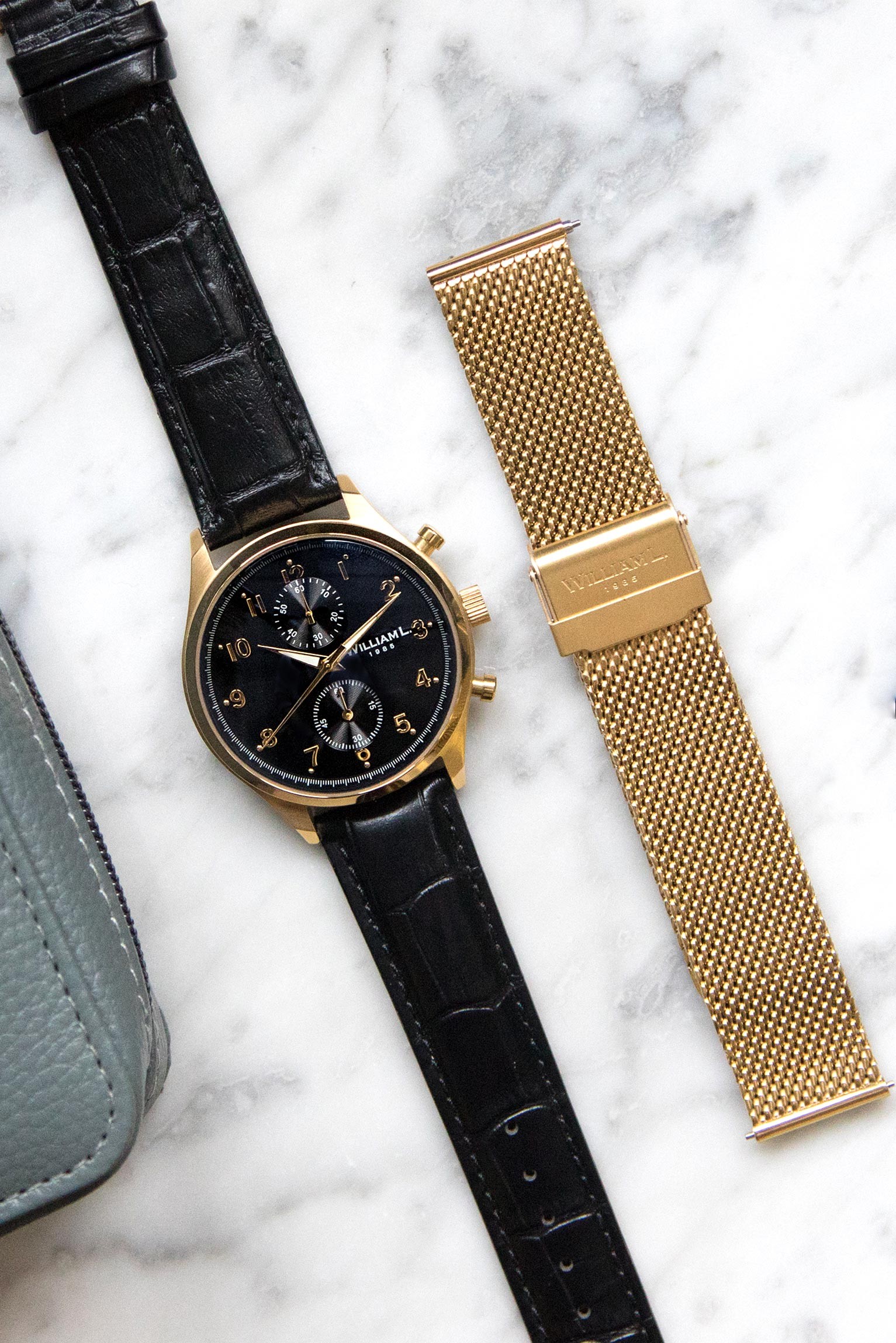 Vintage Style Small Chronograph