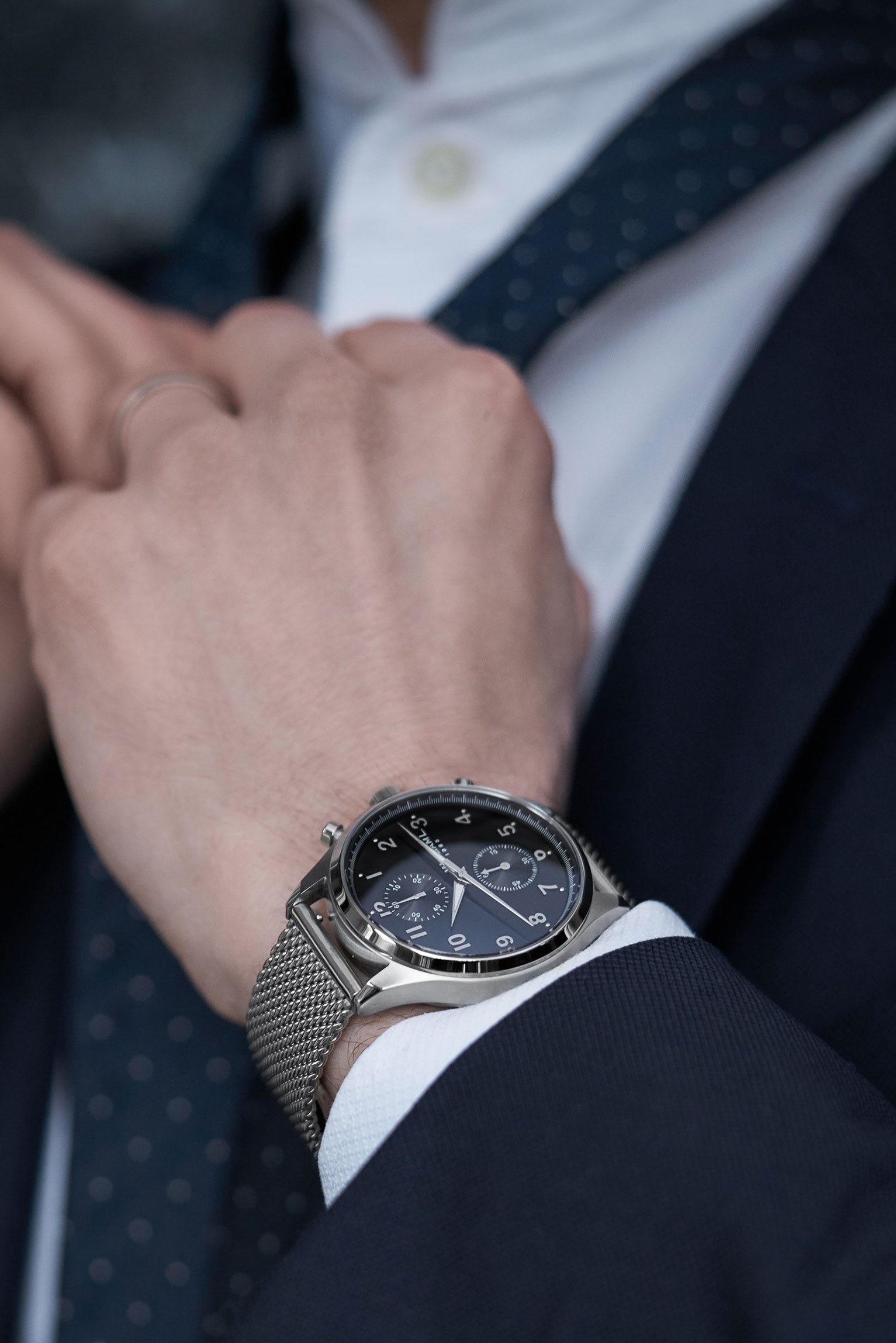 Vintage Style Small Chronograph